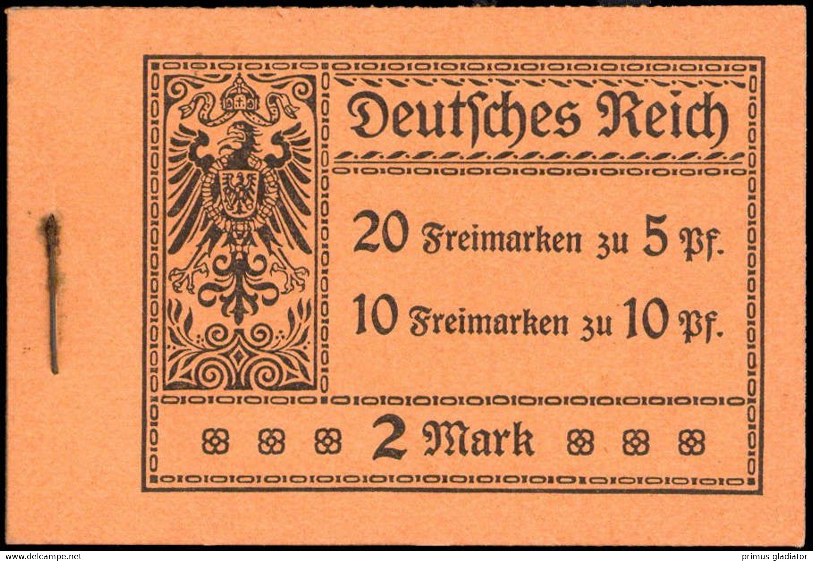 1913, Deutsches Reich, MH 5.3 A, ** - Cuadernillos