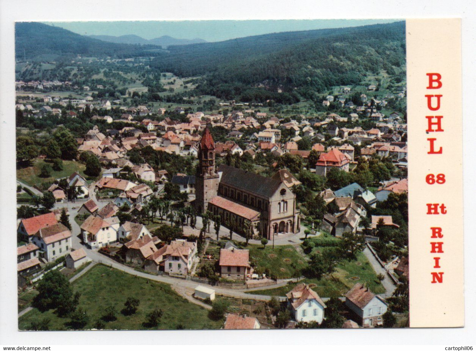 - CPM BUHL (68) - Vue Générale Aérienne - Photo CIM 8739 - - Autres & Non Classés