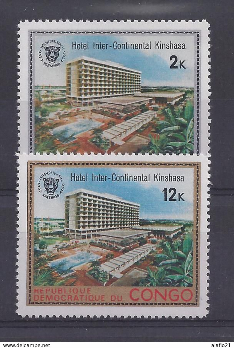 REPUBLIQUE DEMOCRATIQUE Du CONGO - HÔTEL INTERCONTINENTAL - YVERT 795/6 - NEUFS SANS CHARNIERE - MNH - Nuevas/fijasellos