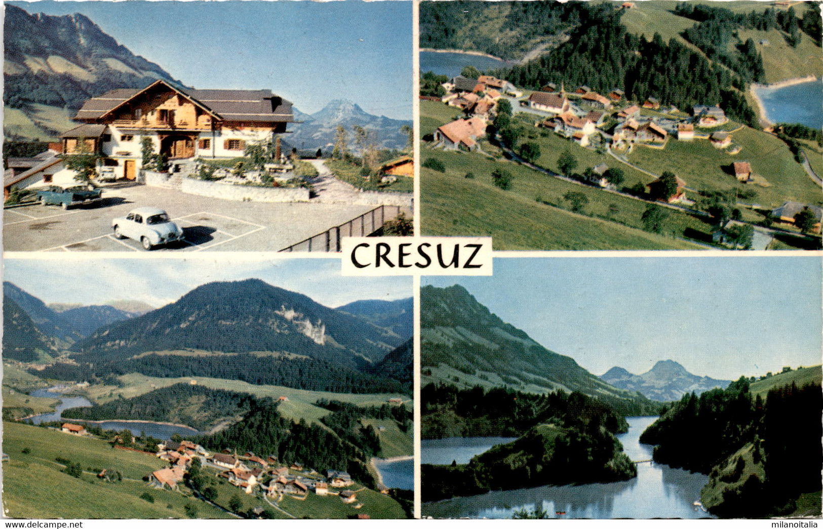 Cresuz - 4 Bilder (8474) * 6. 7. 1966 - Crésuz