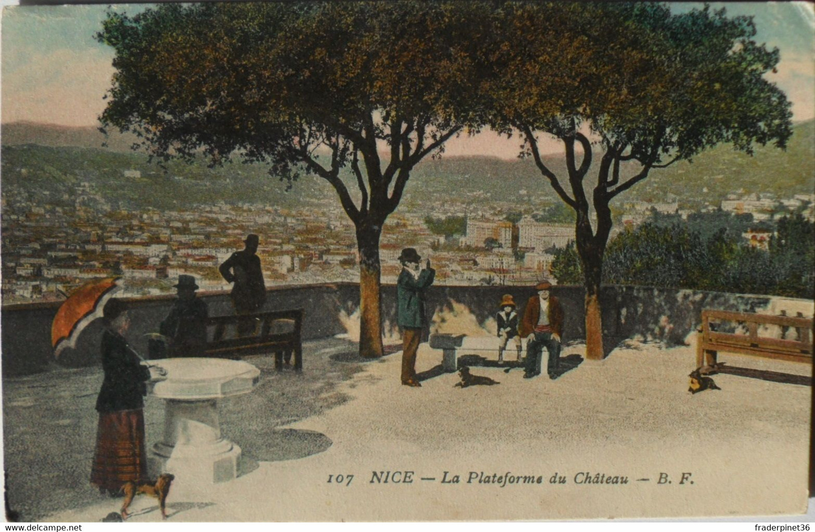 Cartes Postales Couleurs Nice La Plateforme Du Chateau N° 107 - Musei