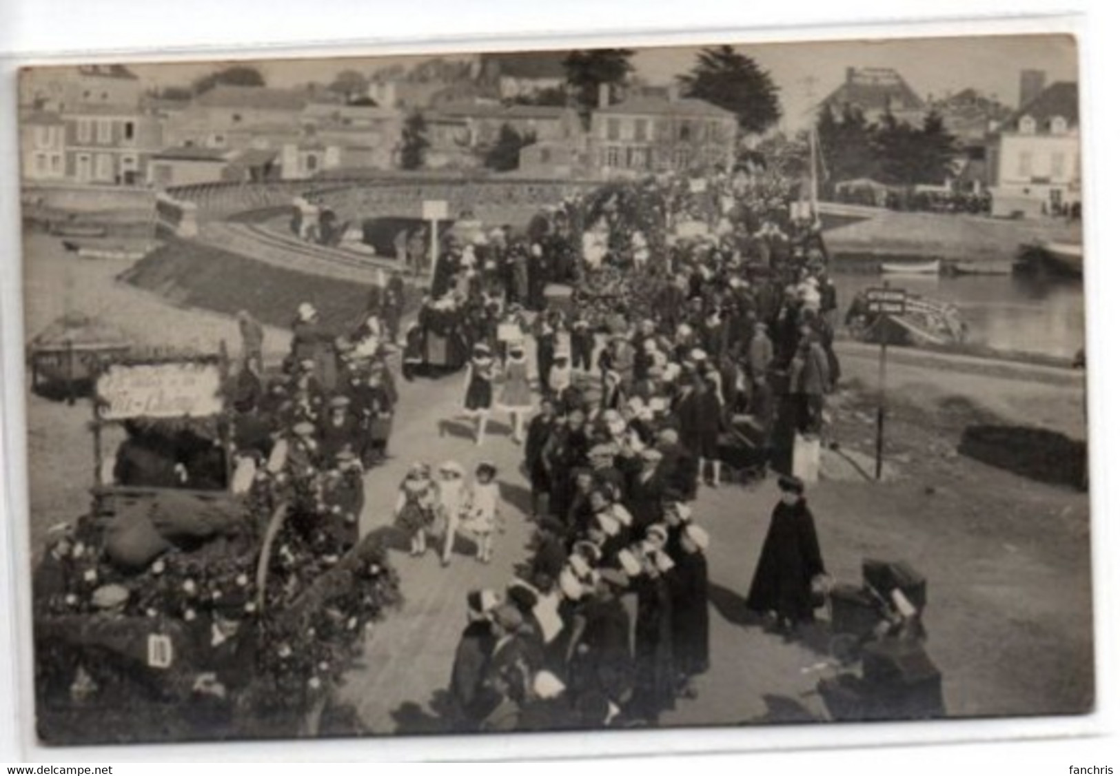 Saint-Gilles- Mi-Carême En 1927-carte Photo - Saint Gilles Croix De Vie