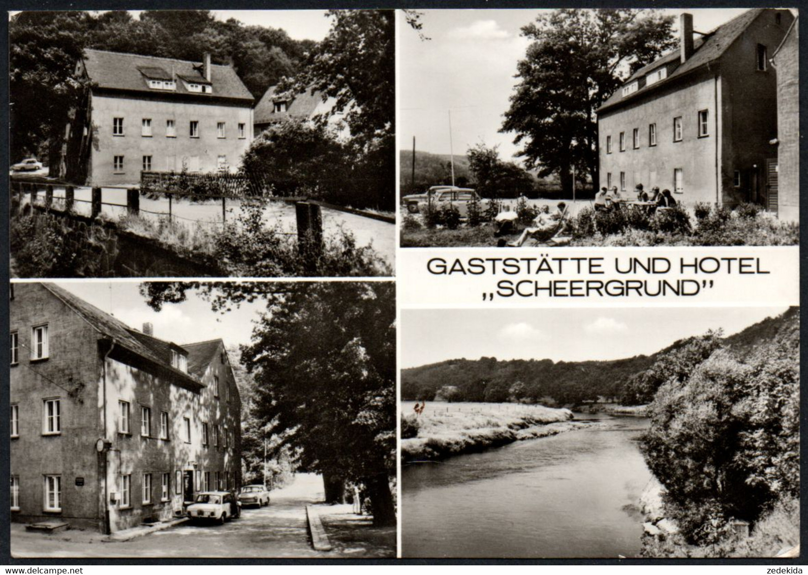 F0336 - Leisnig OT Scheergrund - Gaststätte Und Hotel Scheergrund - Verlag Bild Und Heimat Reichenbach - Leisnig