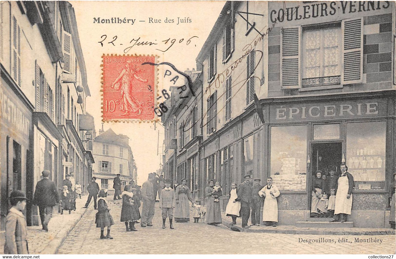 91-MONTLHERY- RUE DES JUIFS - Montlhery