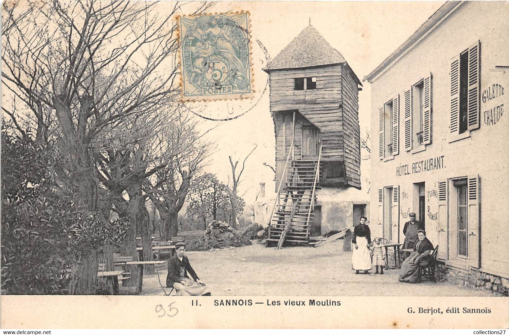 95-SANOIS- LES VIEUX MOULINS - Sannois