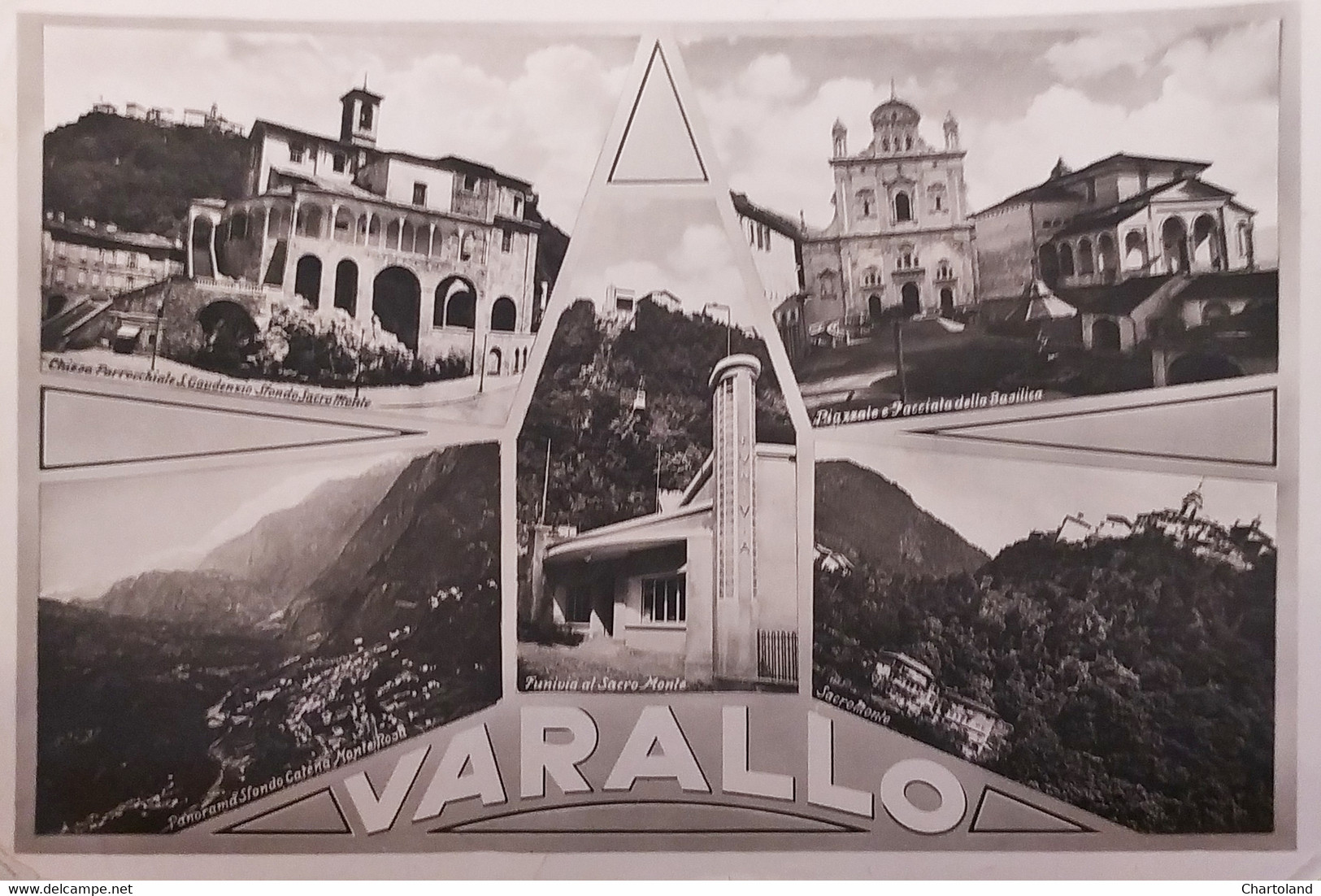 Cartolina - Varallo - Vedute Diverse - 1954 - Vercelli