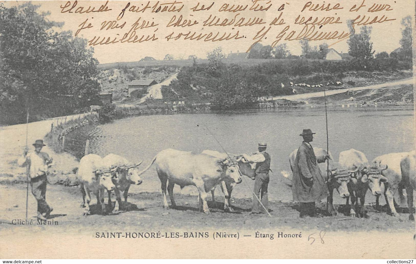 58-SAINT-HONORE-LES-BAINS-ETANG HONORE - Saint-Honoré-les-Bains