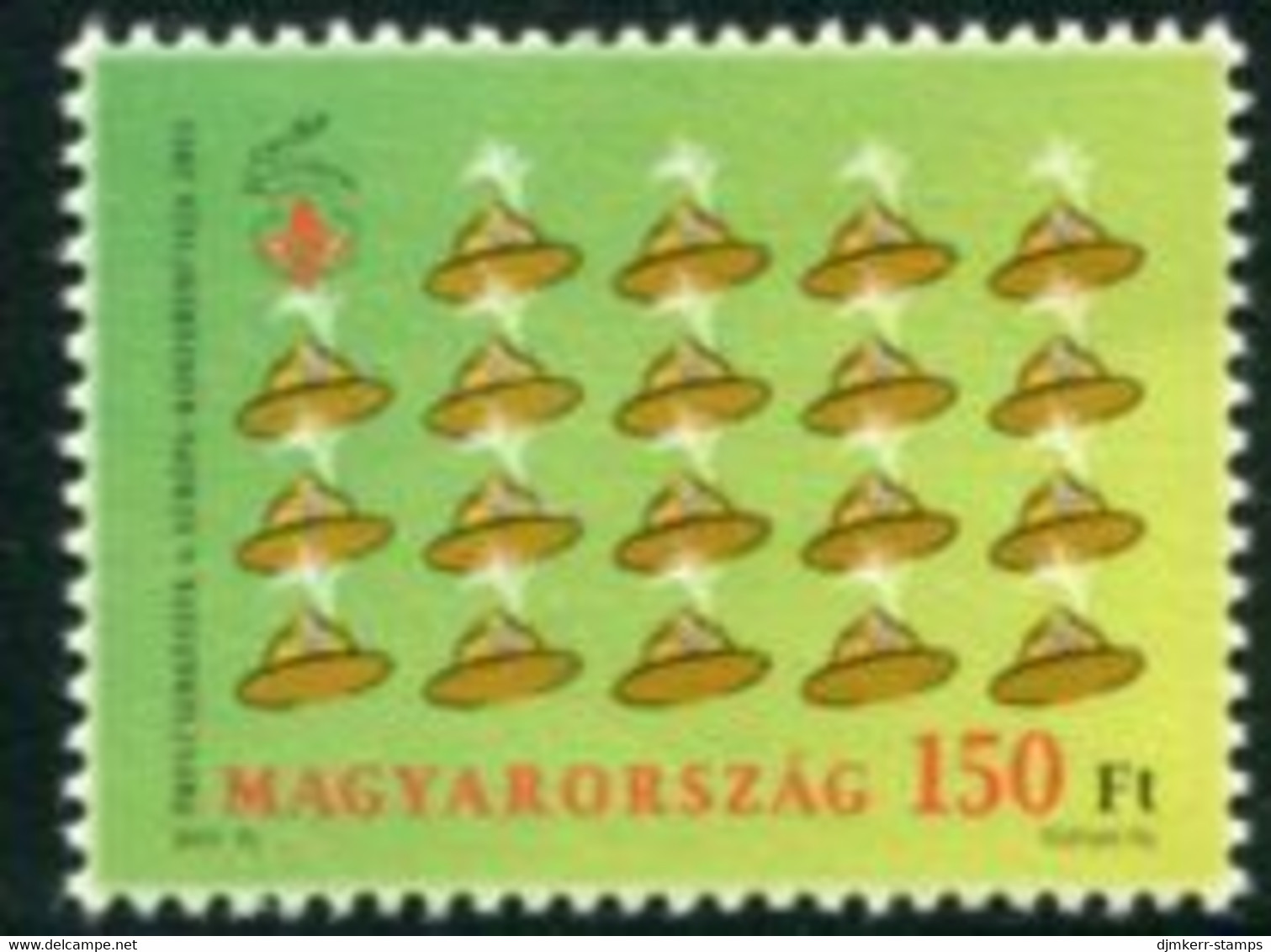 HUNGARY 2001 European Scout Conference MNH / **.  Michel 4680 - Nuovi