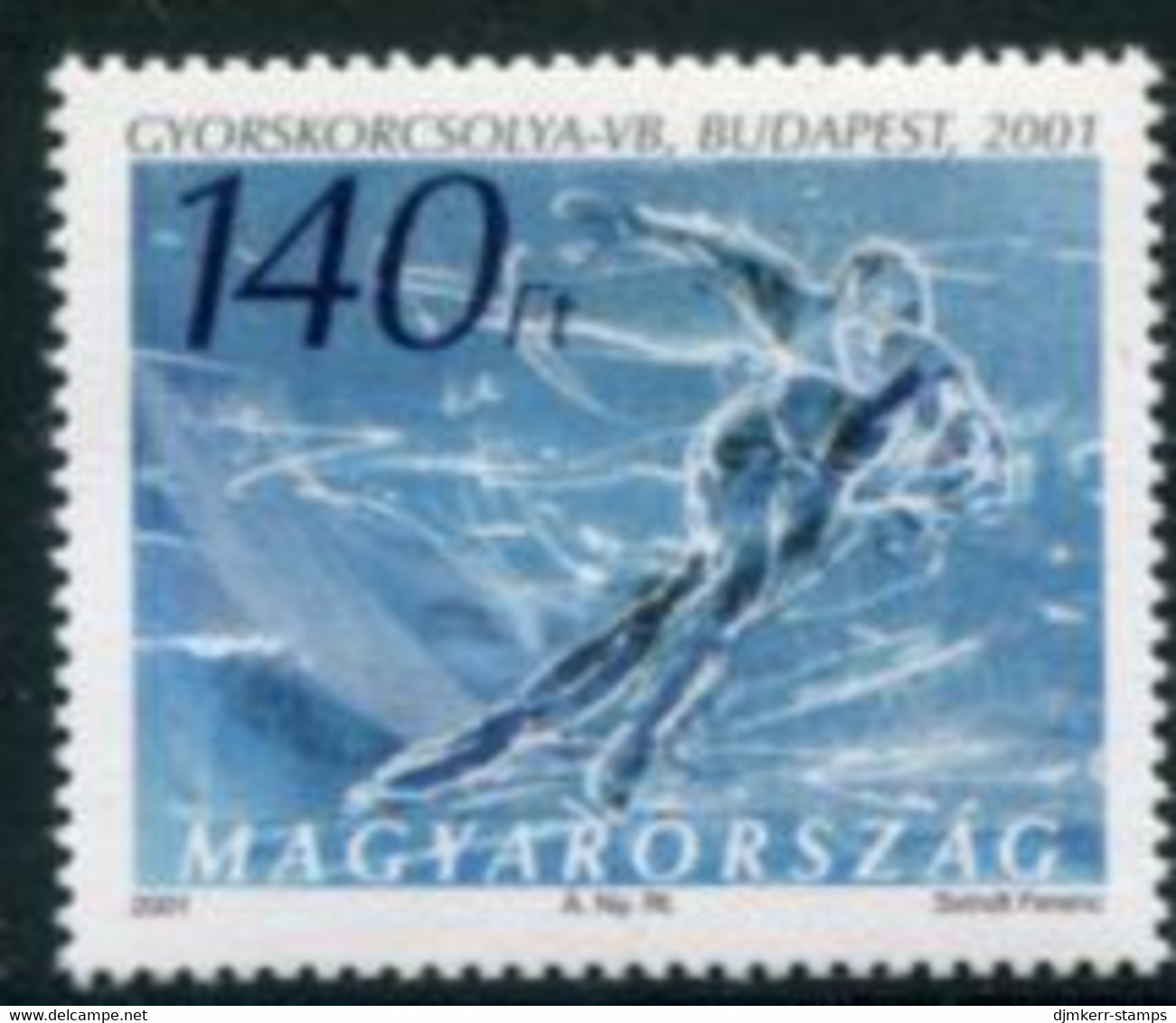 HUNGARY 2001 Speed Skating MNH / **.  Michel 4656 - Neufs