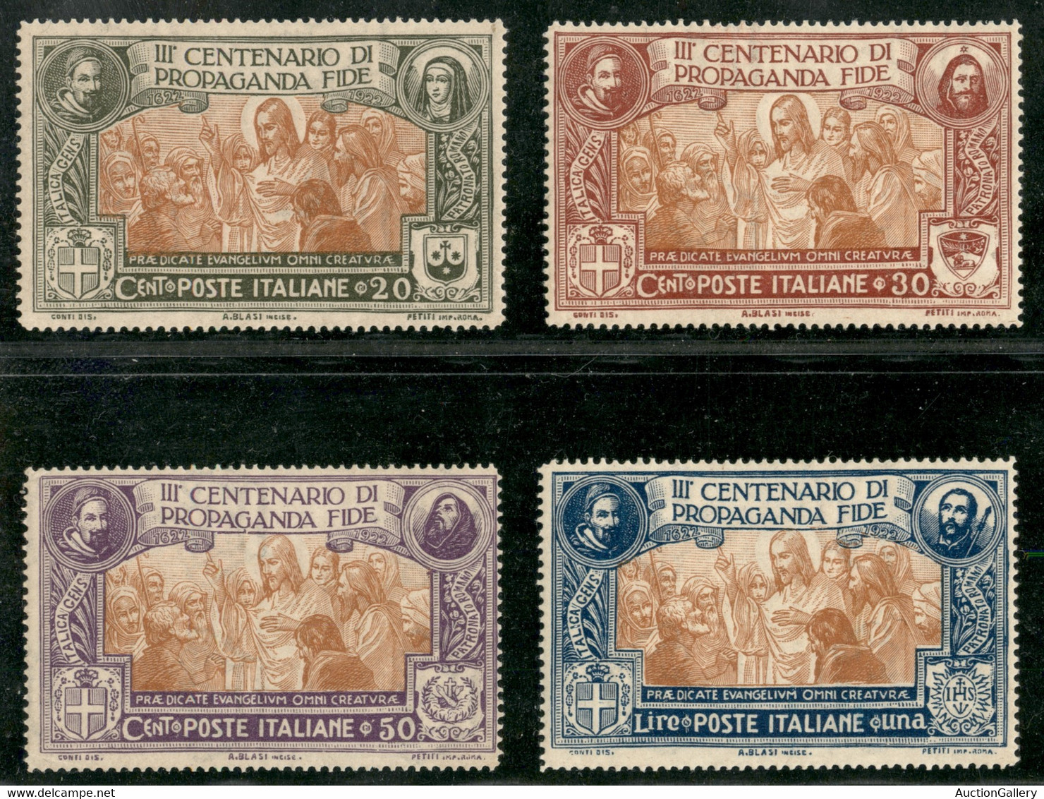 Regno - Vittorio Emanuele III - 1923 - Propaganda Fide (131/134) - Serie Completa - Gomma Integra - Altri & Non Classificati