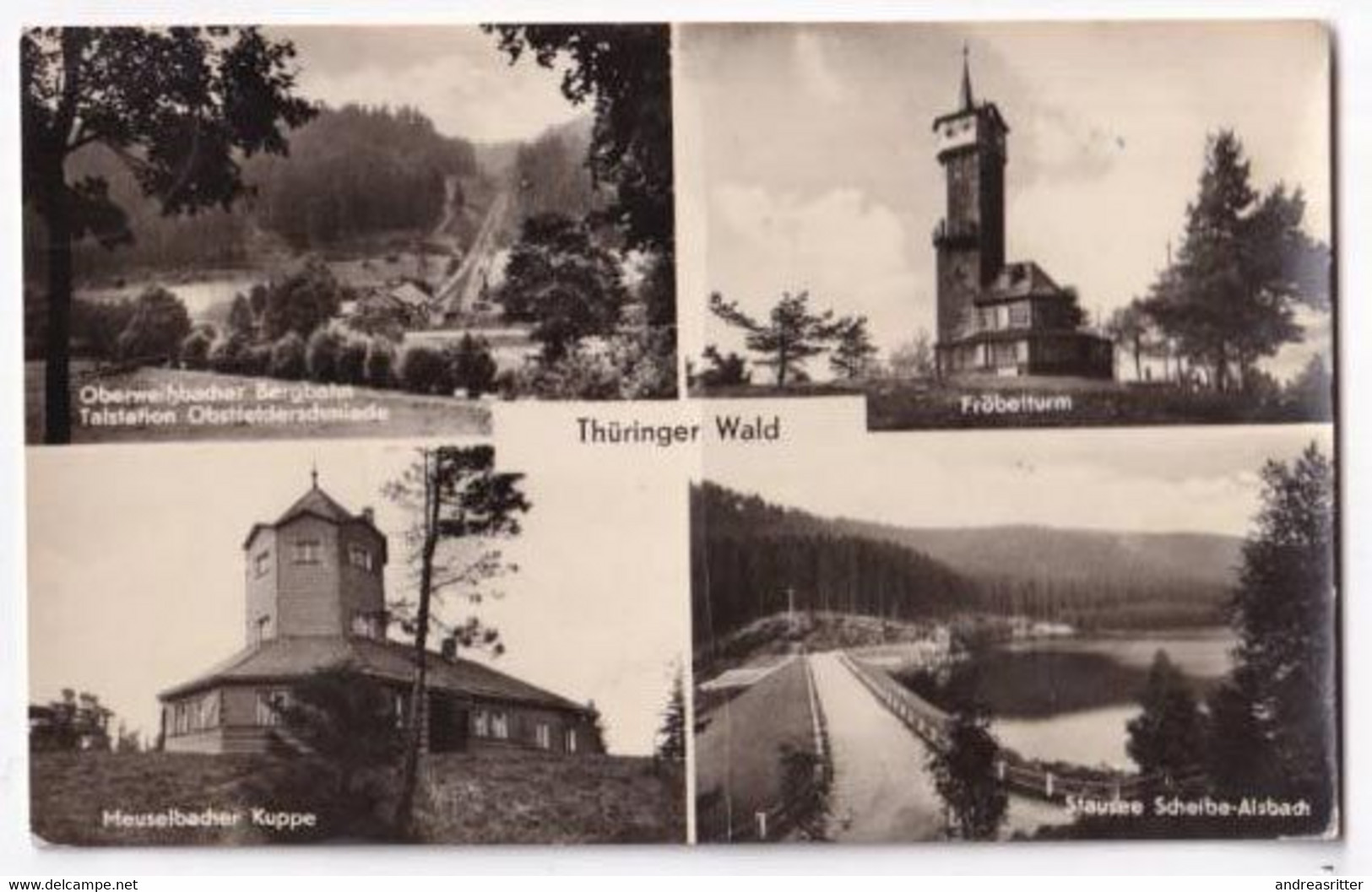 AK Oberweißbach 1958 (Al01) - Oberweissbach