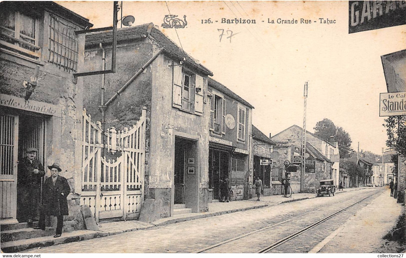 77-BARBIZON- LA GRANDE RUE TABAC - Barbizon