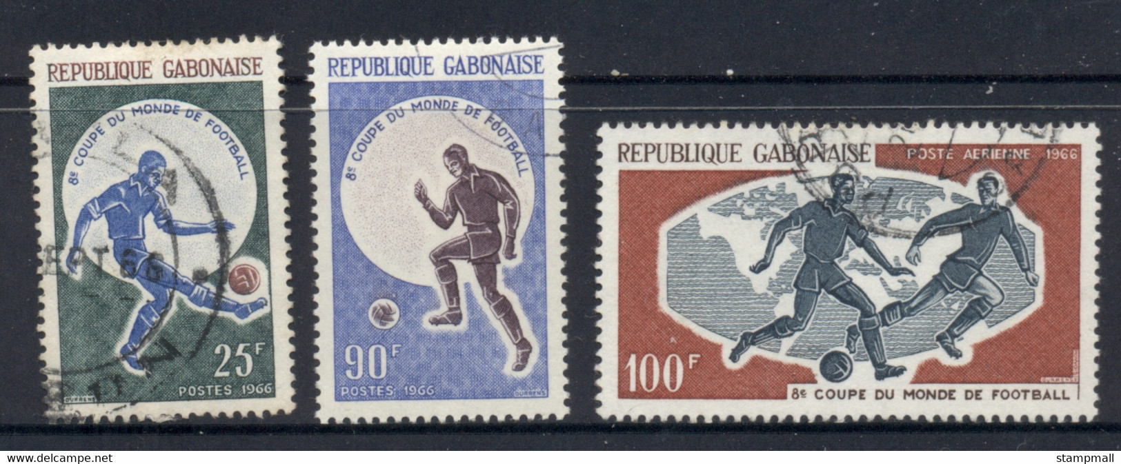 Gabon 1966 World Cup Soccer Wembley FU - Gabon (1960-...)