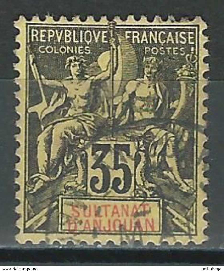 Anjouan Yv. 17, Mi 17 O - Used Stamps