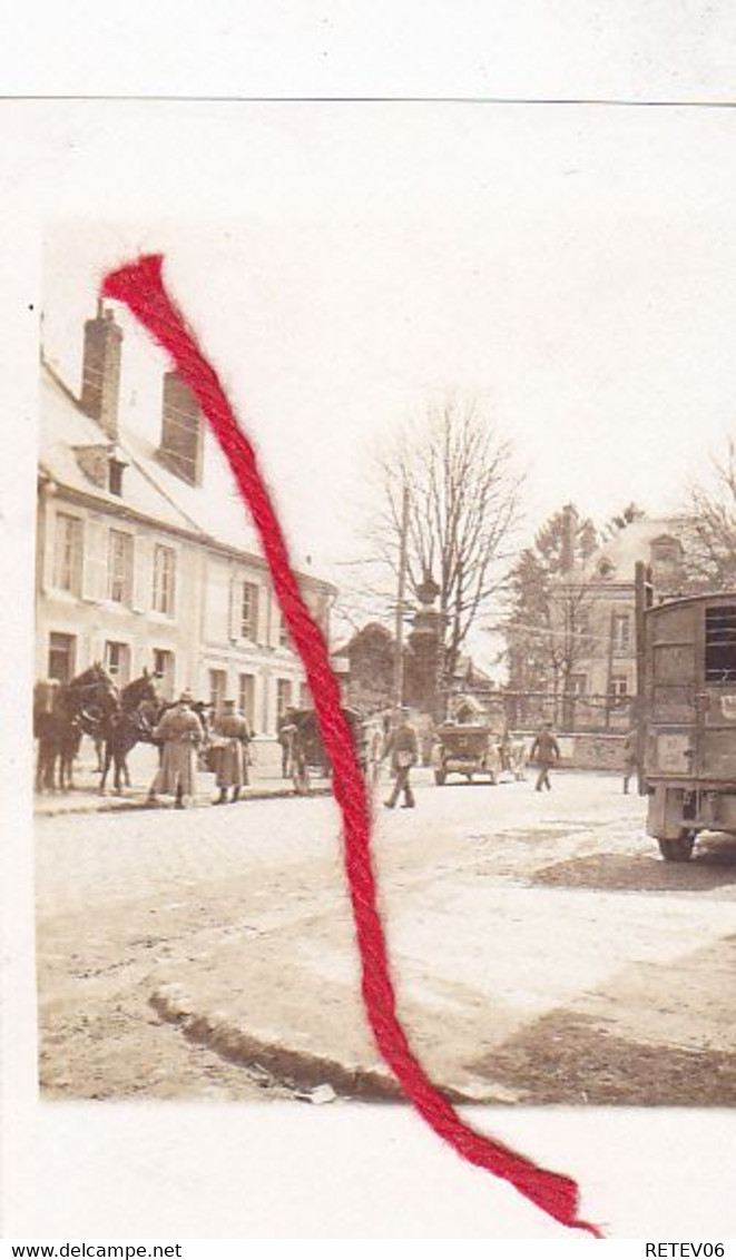 ( 02 ) - Sissonne Strasse Photo Allemande 1° Guerre - Sissonne