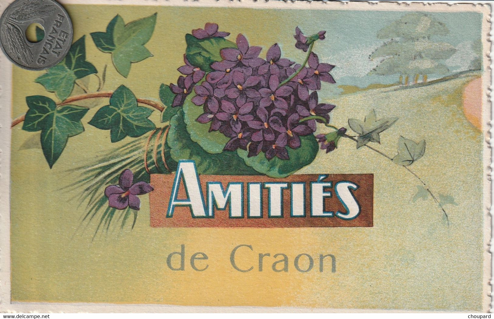 53 -  Carte Postale Ancienne   Amitiés De  Craon - Craon