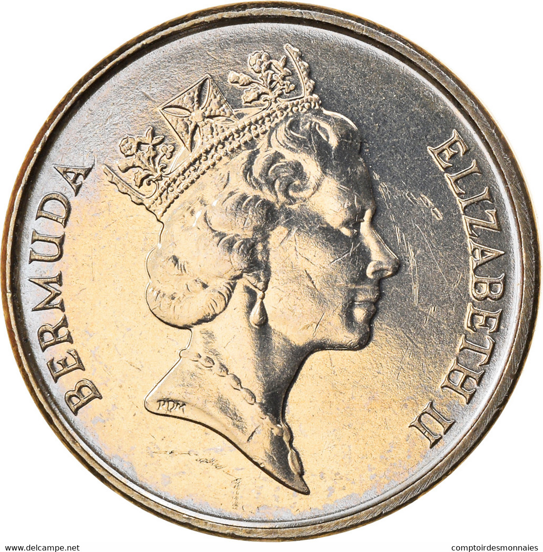 Monnaie, Bermuda, Elizabeth II, 5 Cents, 1997, SPL, Copper-nickel, KM:45 - Bermuda