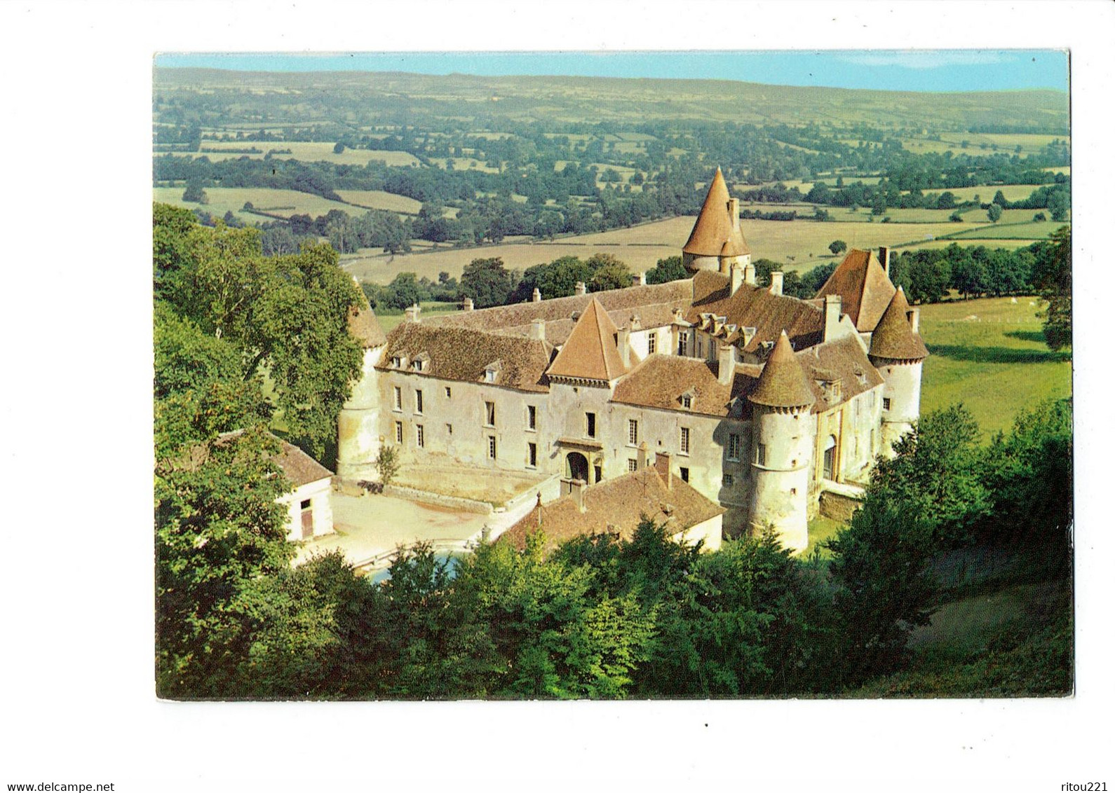 Cpm - 58 - Bazoches Du Morvand - Château - Tour - 1976 - Bazoches