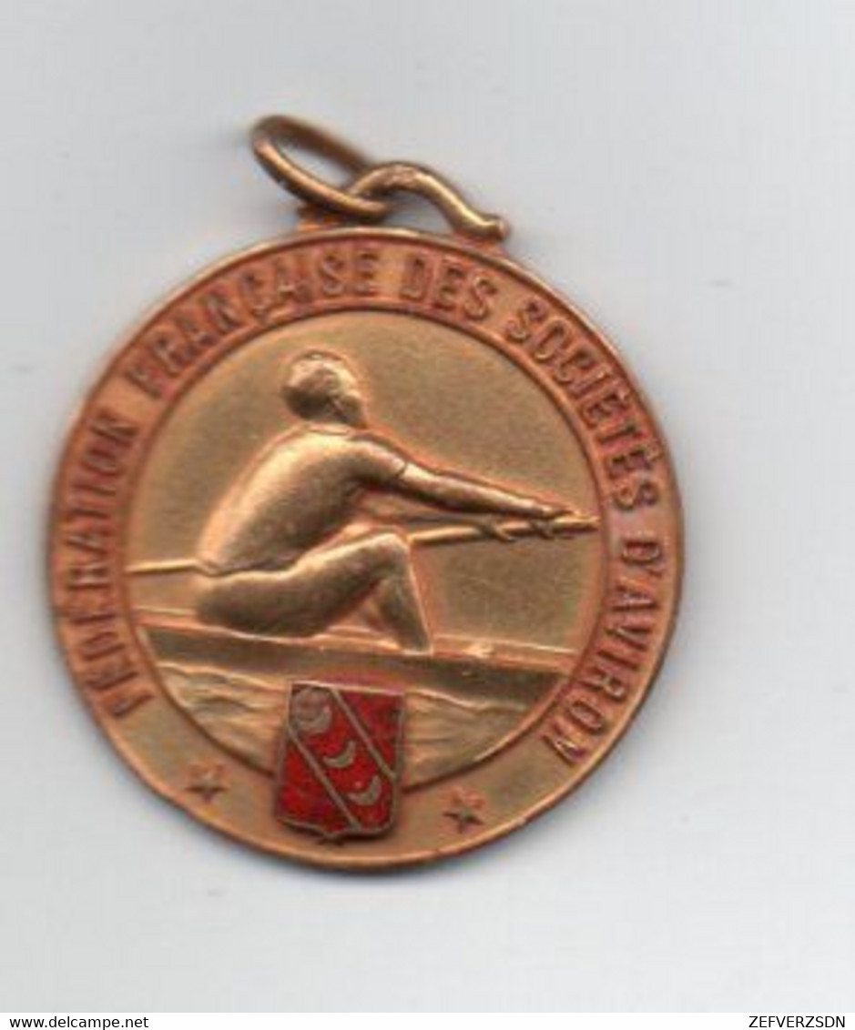 MEDAILLE FRANCE MAROC AVIRON SOCIETE SPORT - Autres & Non Classés