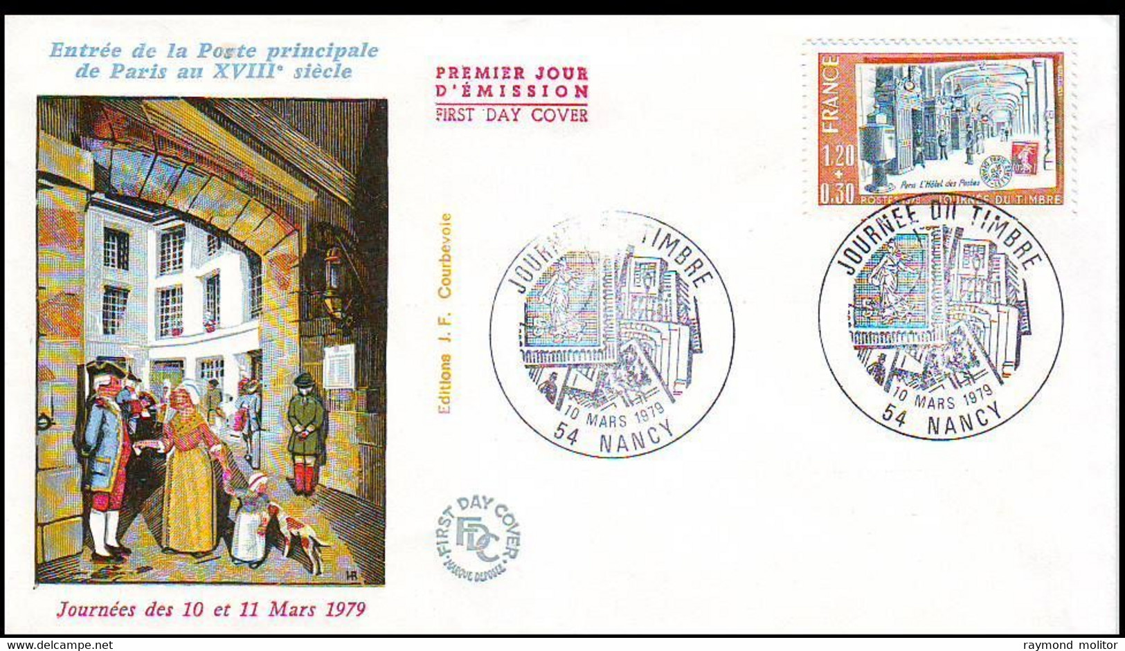 France; NANCY Fête Du Timbre 1979 - 1970-1979