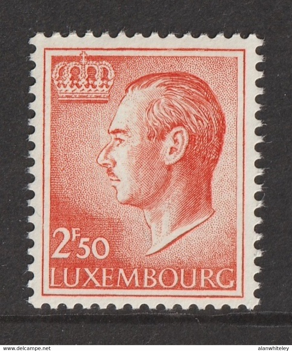 LUXEMBOURG 1971 Definitives / Grand Duke Jean LUF2.50: Single Stamp UM/MNH - 1965-91 Jean