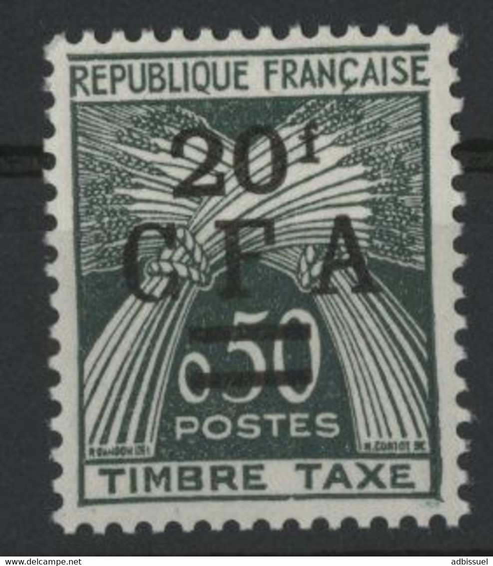 REUNION TIMBRE TAXE N° 47 Cote 26 € NEUF ** (MNH) - Segnatasse