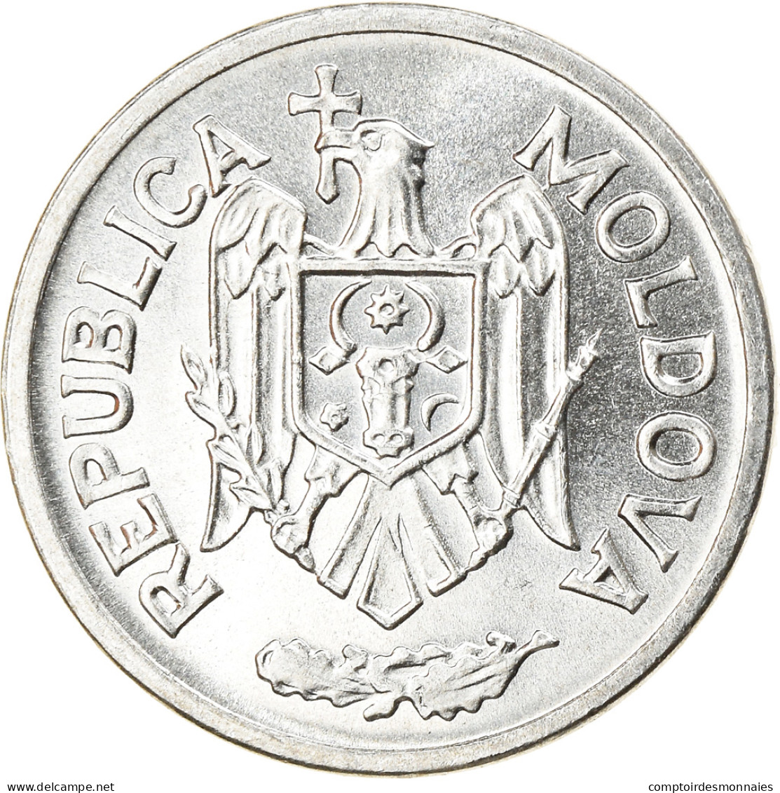 Monnaie, Moldova, 5 Bani, 1996, SPL, Aluminium, KM:2 - Moldova