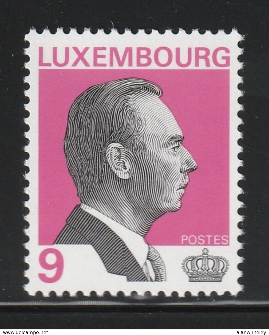 LUXEMBOURG 2000 Definitives / Grand Duke Jean LUF9: Single Stamp UM/MNH - 1993-.. Jean