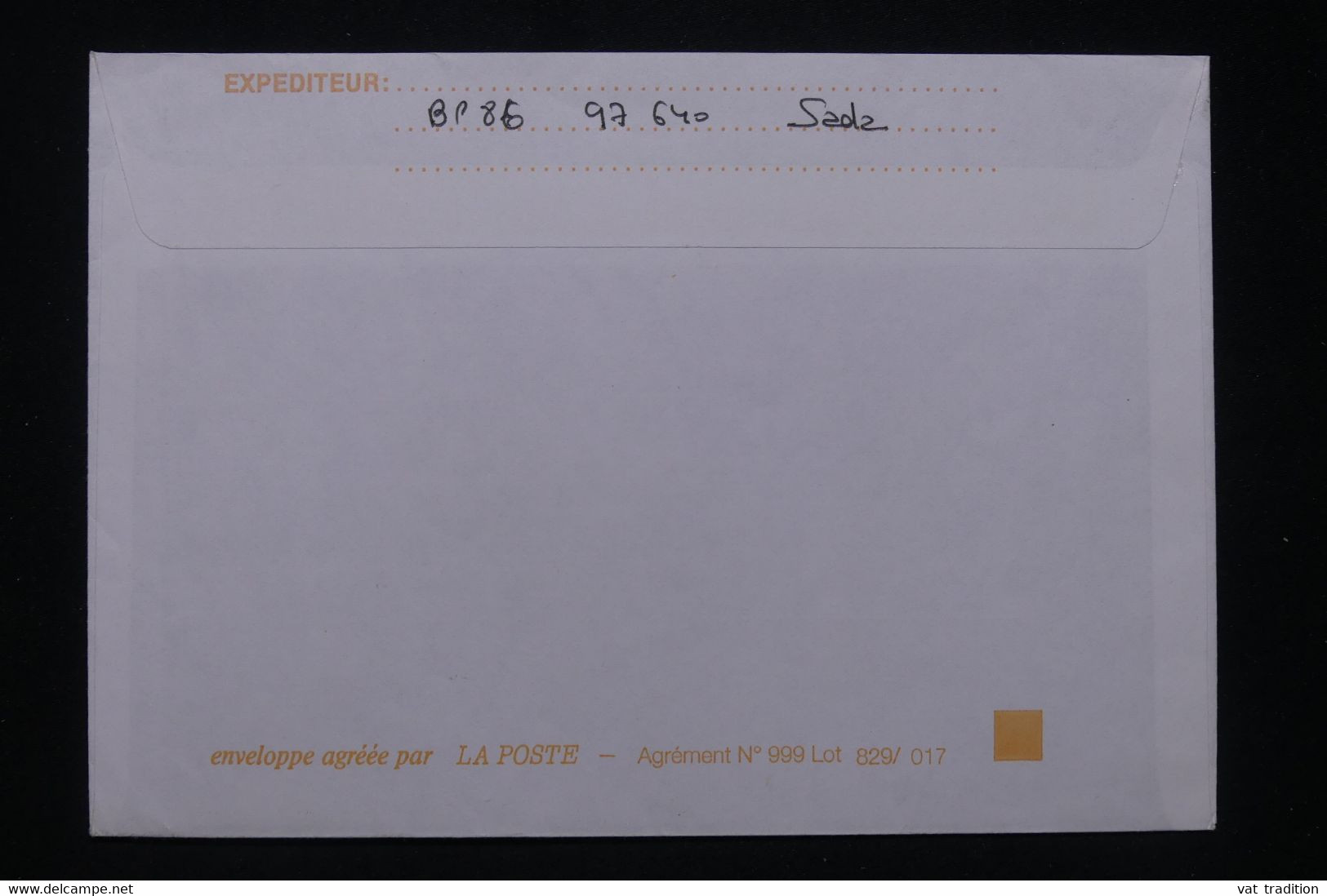 MAYOTTE - Enveloppe De Sada Pour La France En 2001 - L 96534 - Lettres & Documents