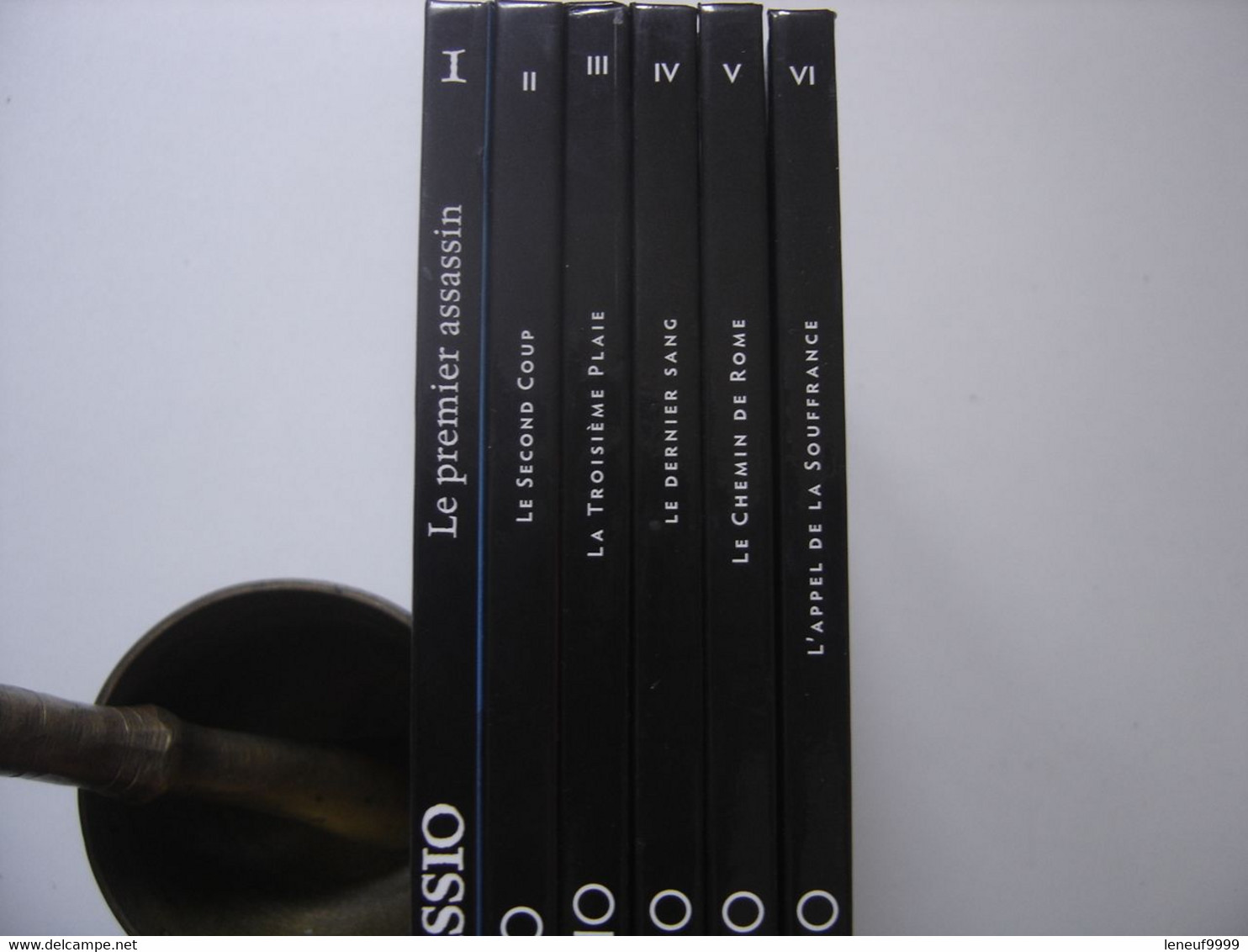 BD Bande Dessinee DESBERG RECULE Le Lombard CASSIO 6 Volumes De 1 A 6 En EO - Wholesale, Bulk Lots