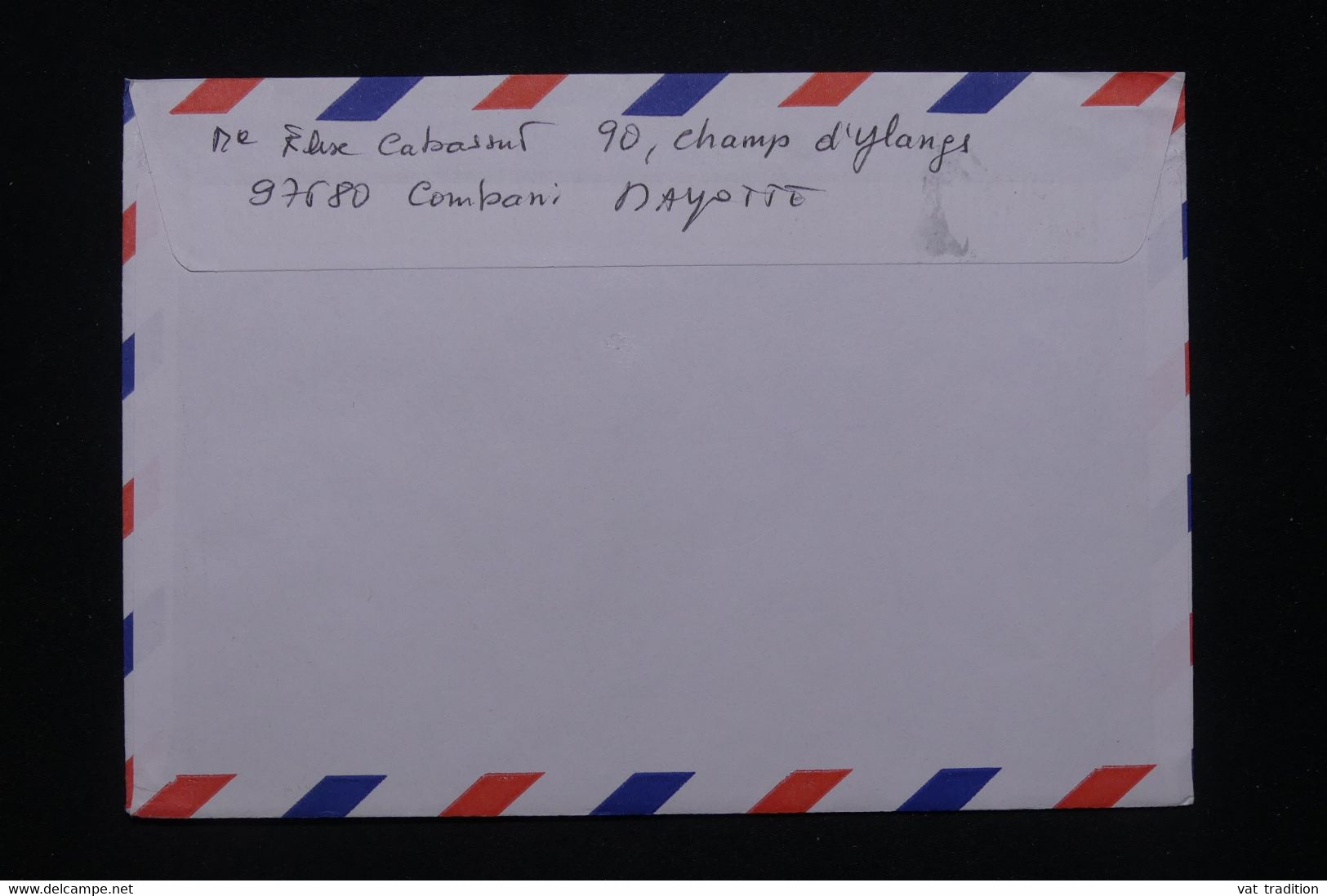 MAYOTTE - Enveloppe De Combani En 2001 Pour La France - L 96537 - Brieven En Documenten