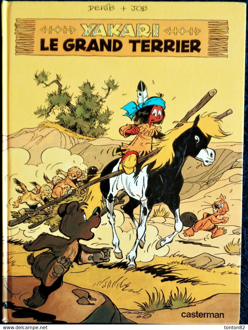 Derib + Job - YAKARI N° 10 - YAKARI - Le Grand Terrier - CASTERMAN - (  E.O. 1984 ) . - Yakari