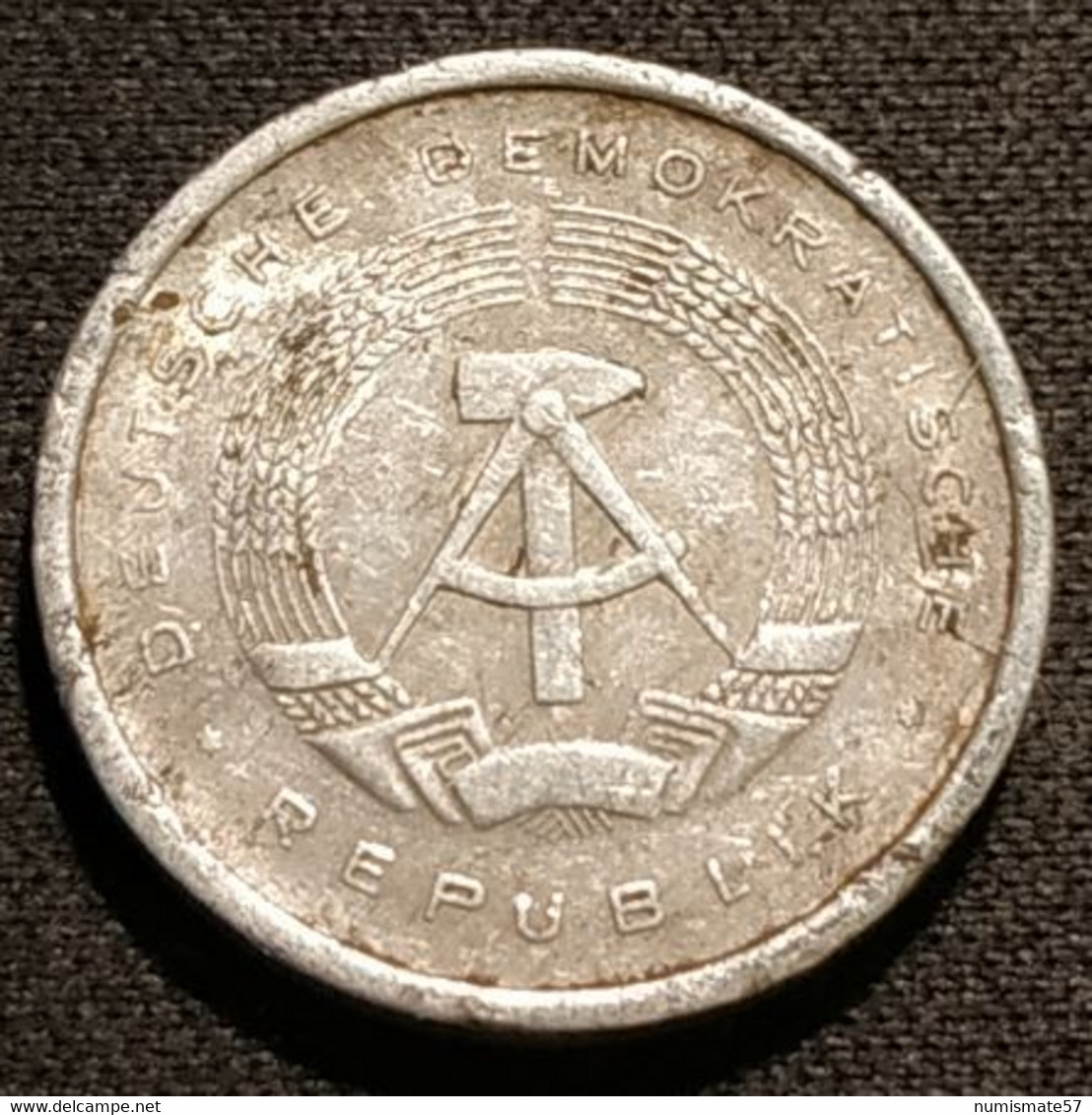 RDA - ALLEMAGNE - GERMANY - 5 PFENNIG 1980 A - KM 9.2 - 5 Pfennig