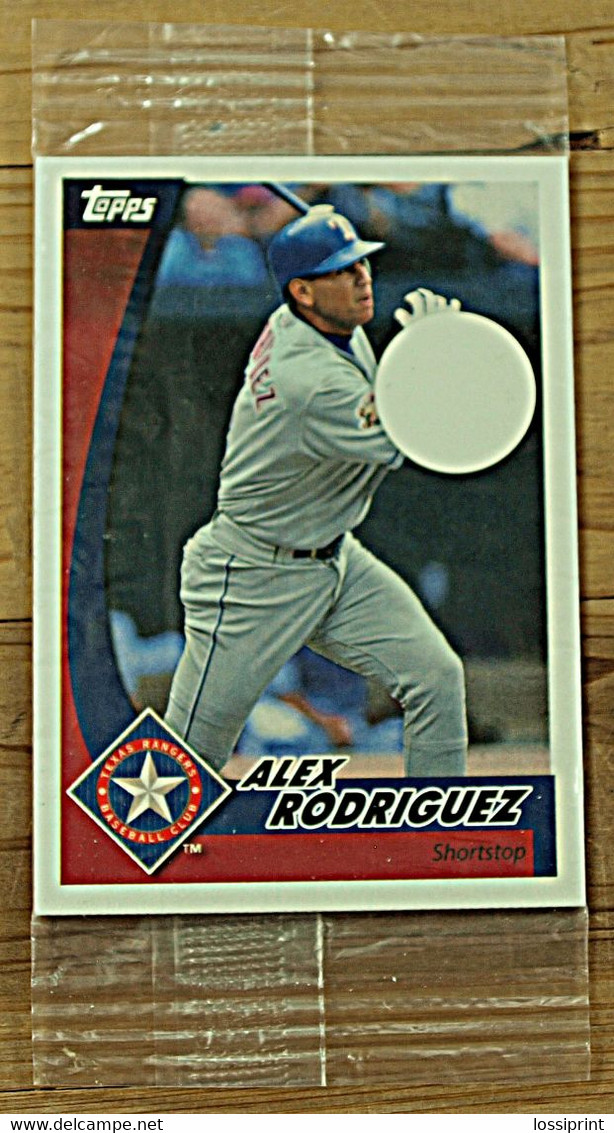 Baseball Card In Original Package, Unopened, Alex Rodriguez, 2002 - 2000-Aujourd'hui