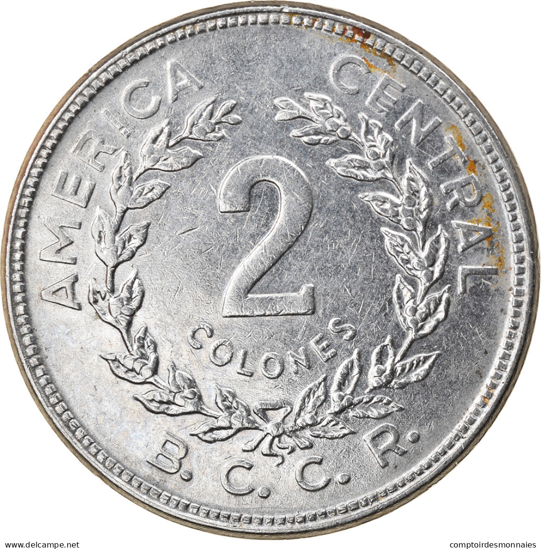 Monnaie, Costa Rica, 2 Colones, 1983, TTB, Stainless Steel, KM:211.1 - Costa Rica