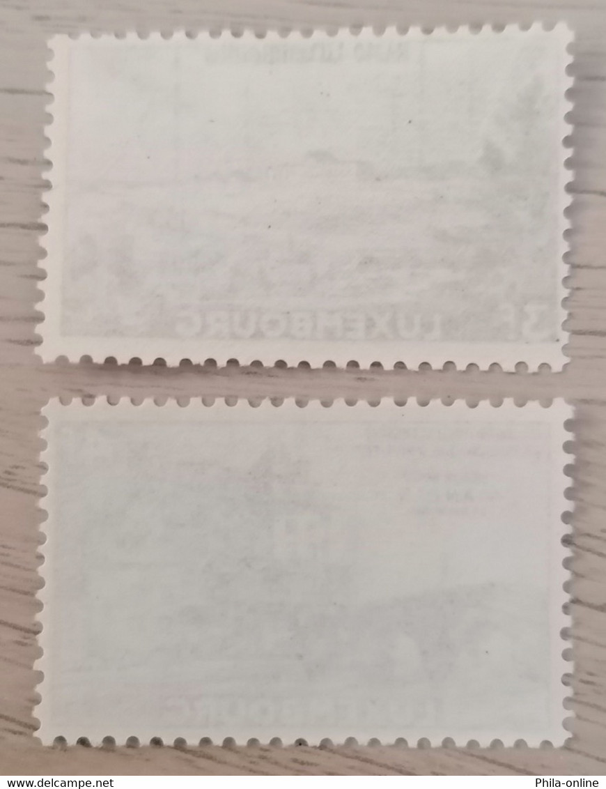 LUXEMBOURG 1953 Satz Radio & Vic. Hugo Mi 512-513 Yt 471-472 MNH ** Postfrisch 15€ - Unused Stamps
