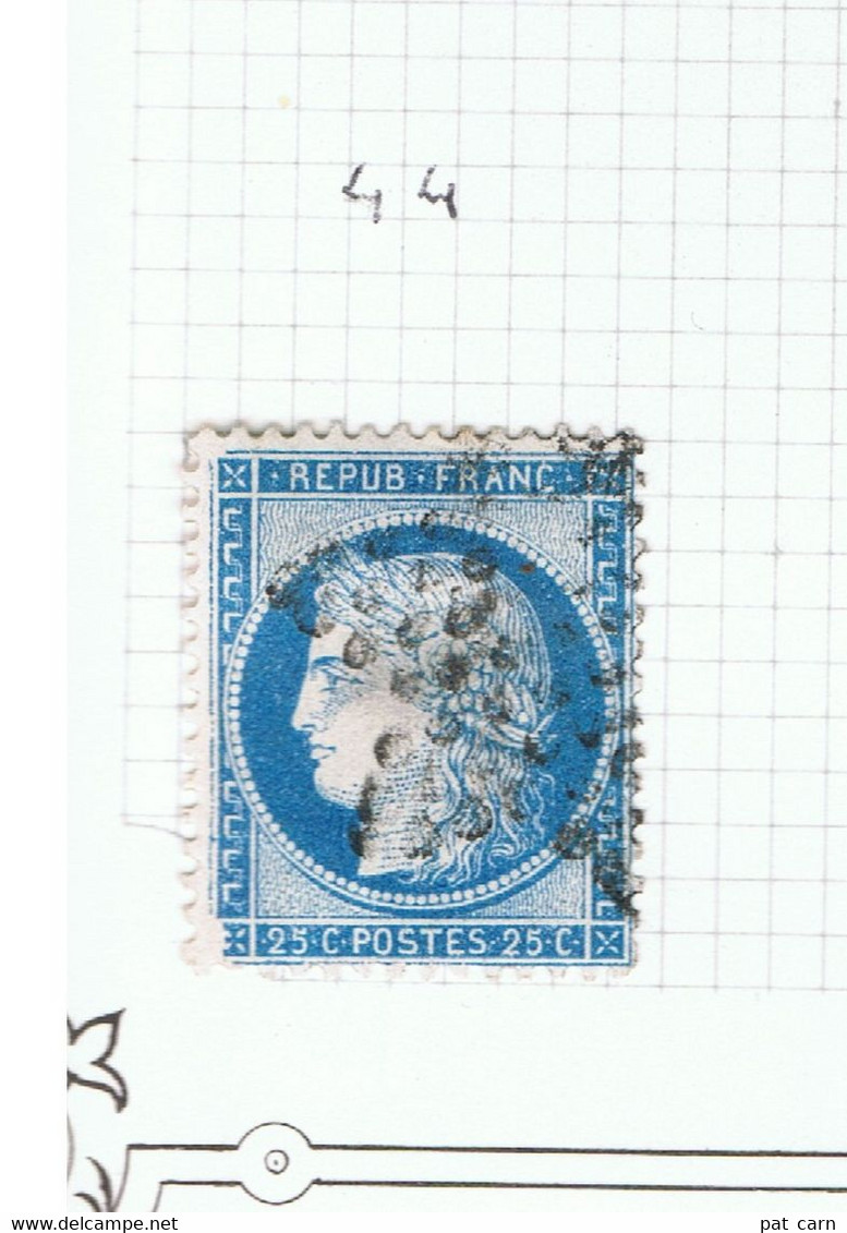 Variété Suarnet N°44 - 1871-1875 Ceres