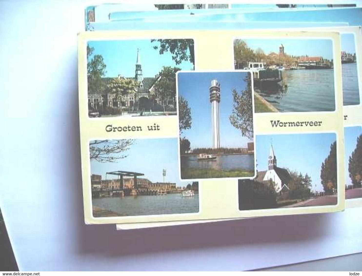 Nederland Holland Pays Bas Wormerveer Met Brug En Toren - Wormerveer