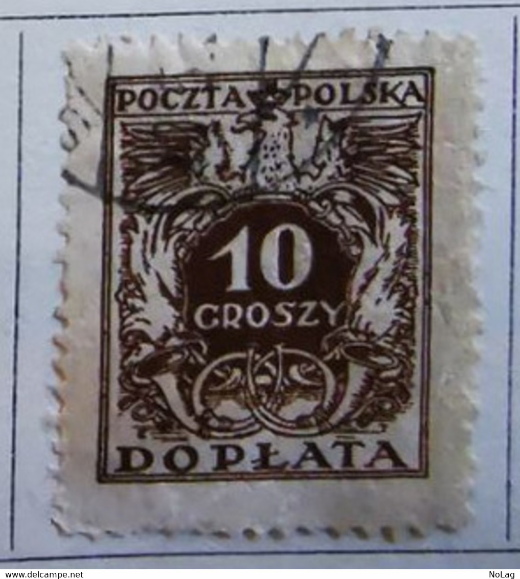 Pologne - 1919 _ Timbres- taxe _ Y&T N°38, N°40-41-42-43-44, N°46-47-48-49-50-51, N°56, N°62 et N°69
