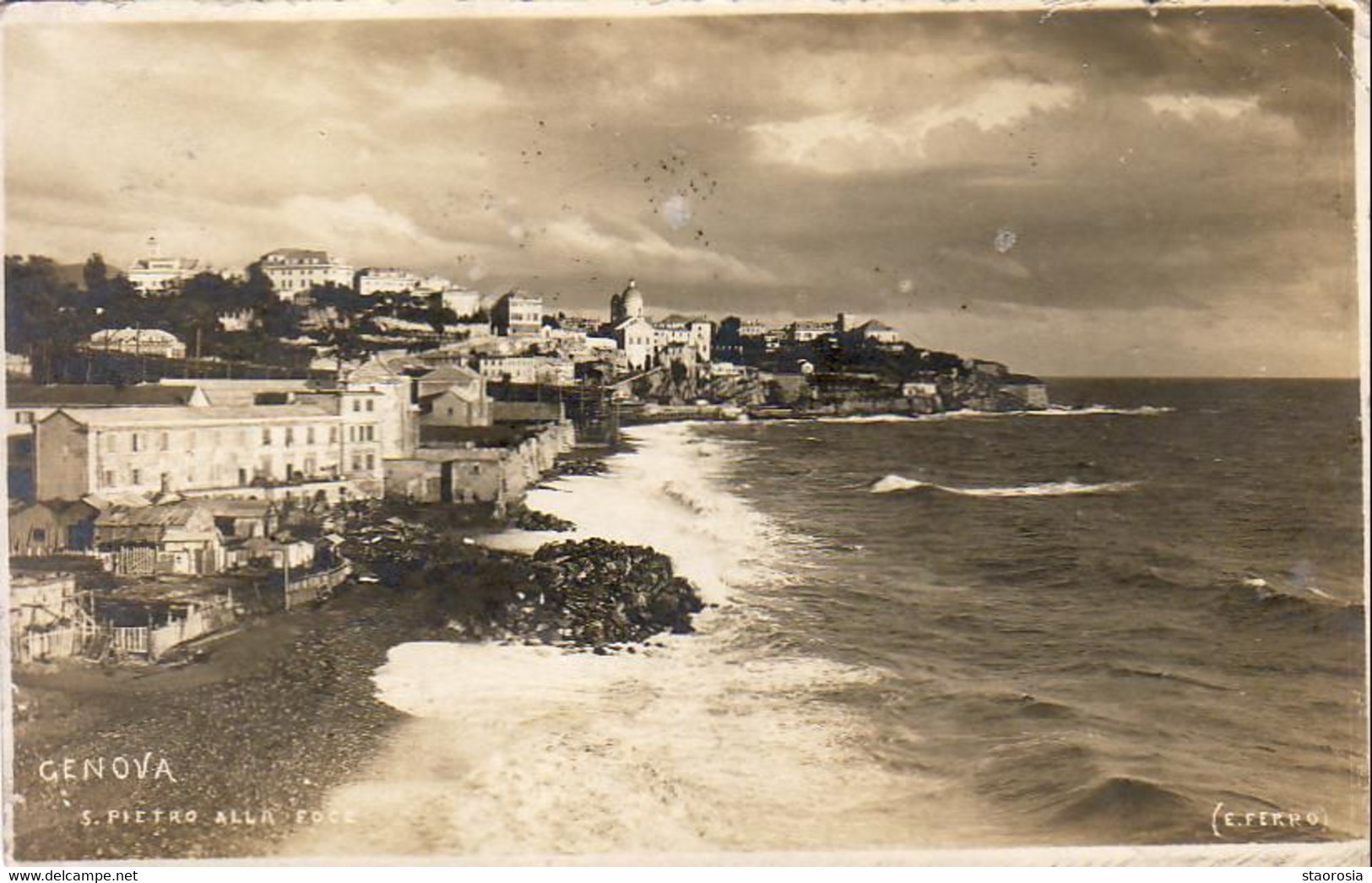 ITALIE  GENOVA  S.PIETRO ALLA FOCE - Genova (Genua)