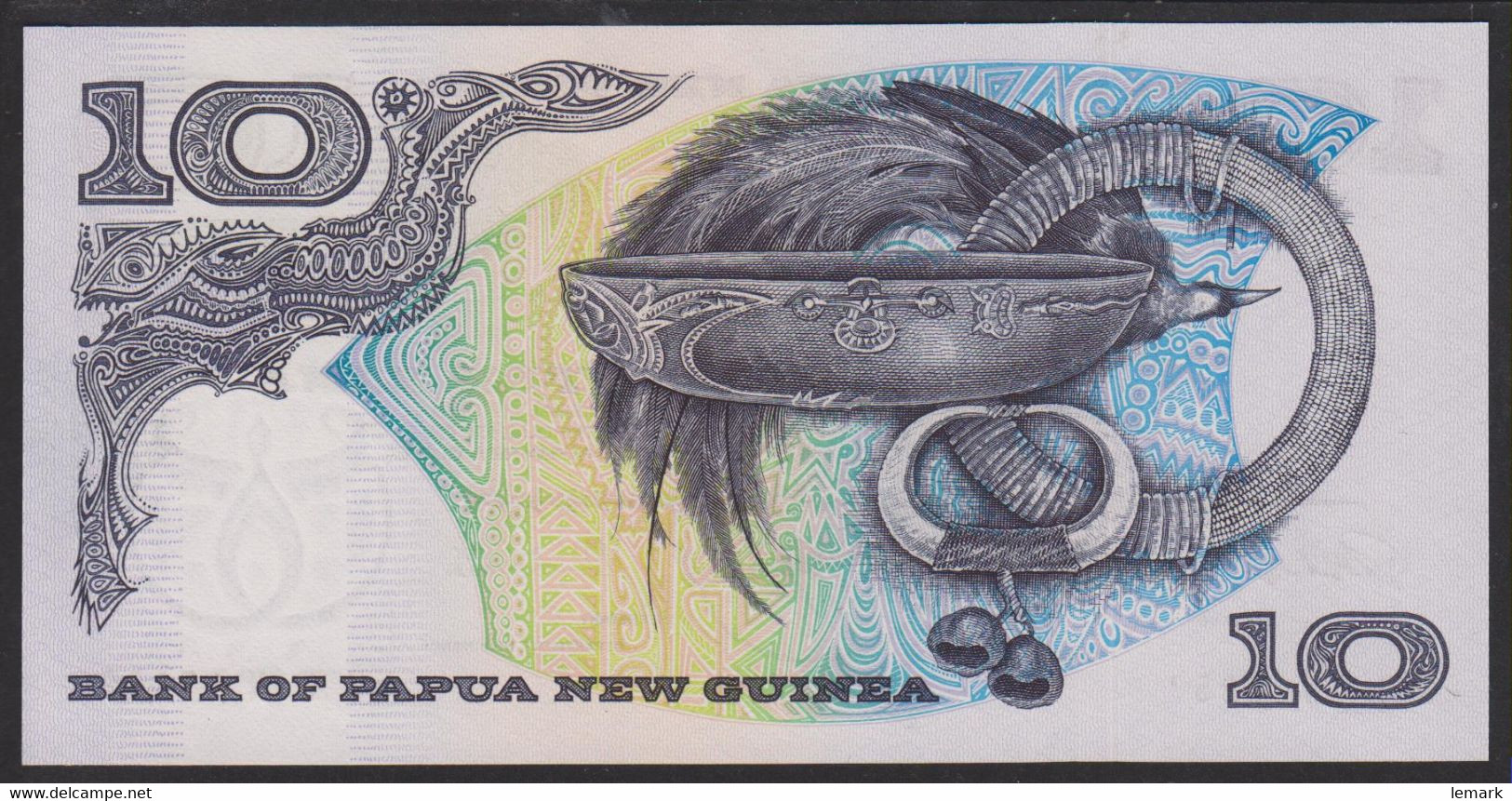 Papua New Guinea 10 Kina 1985-87 P7 A UNC - Papua New Guinea