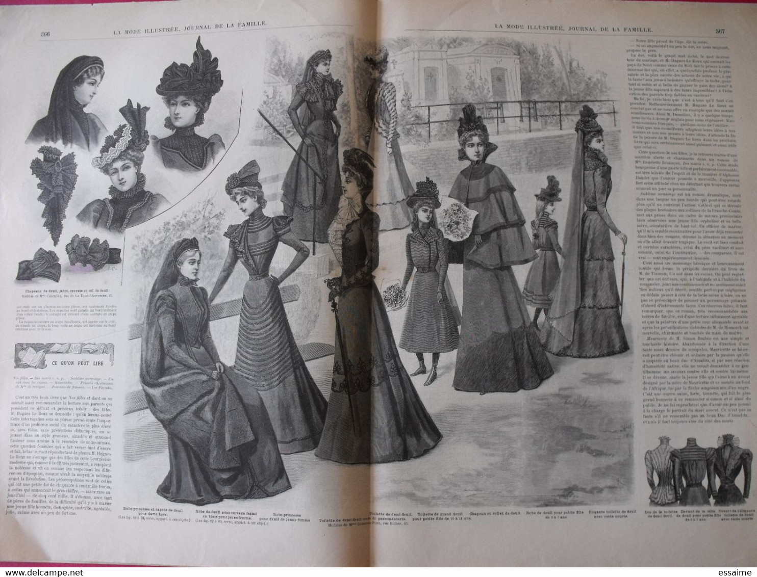 4 Revues La Mode Illustrée, Journal De La Famille.  N° 28,29,30,31 De 1898. Couverture En Couleur. Jolies Gravures - Fashion