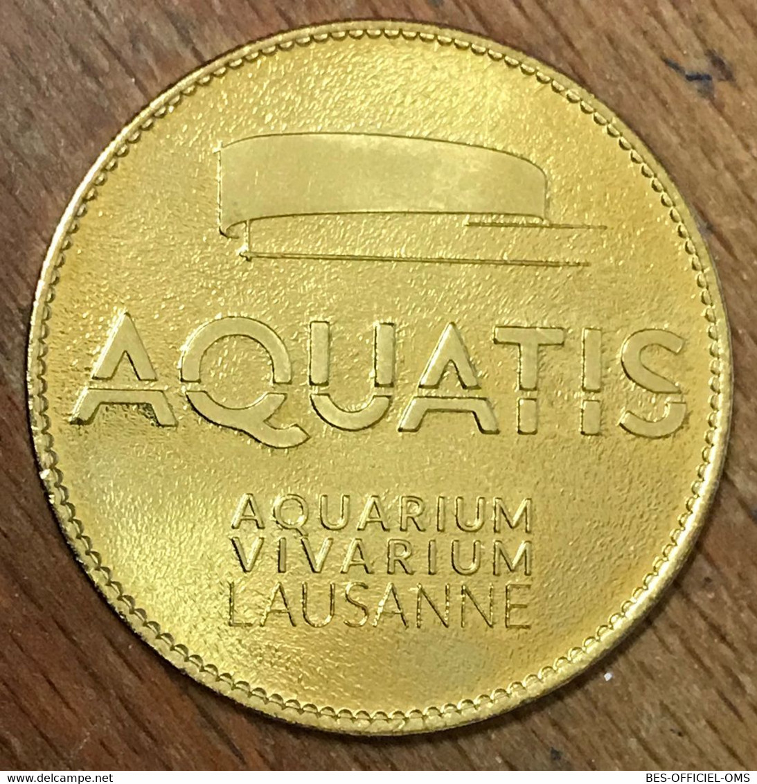 SUISSE LAUSANE AQUATIS PIRANAH AB 2020 MÉDAILLE ARTHUS-BERTRAND JETON  TOURISTIQUE MEDALS COINS TOKENS - 2020