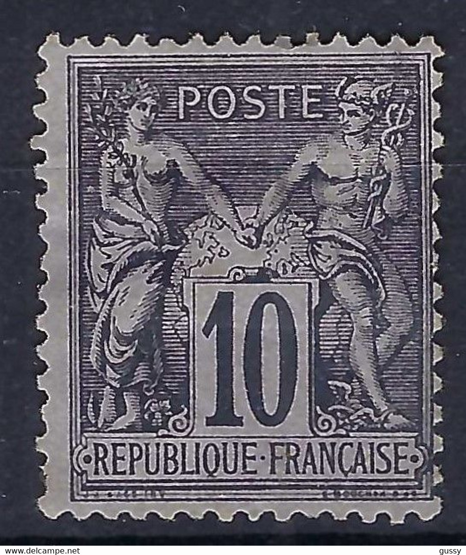 FRANCE:  Le Y&T 89 Neuf(*) - 1876-1898 Sage (Type II)