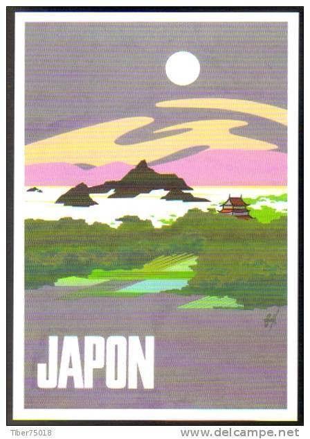 Carte Postale : "Japon" - Illustration Foré - Fore