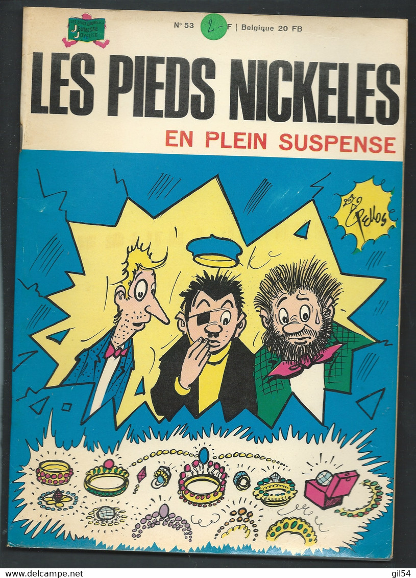 N°53 - Les Pieds Nickelés En Plein Suspense  Car 20214 - Pieds Nickelés, Les