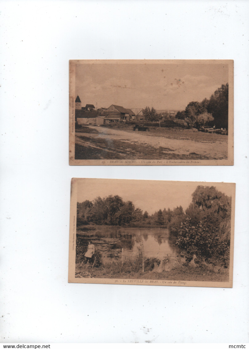 5 Cartes -  Bray Sur Somme - Somme -(80) - Bray Sur Somme