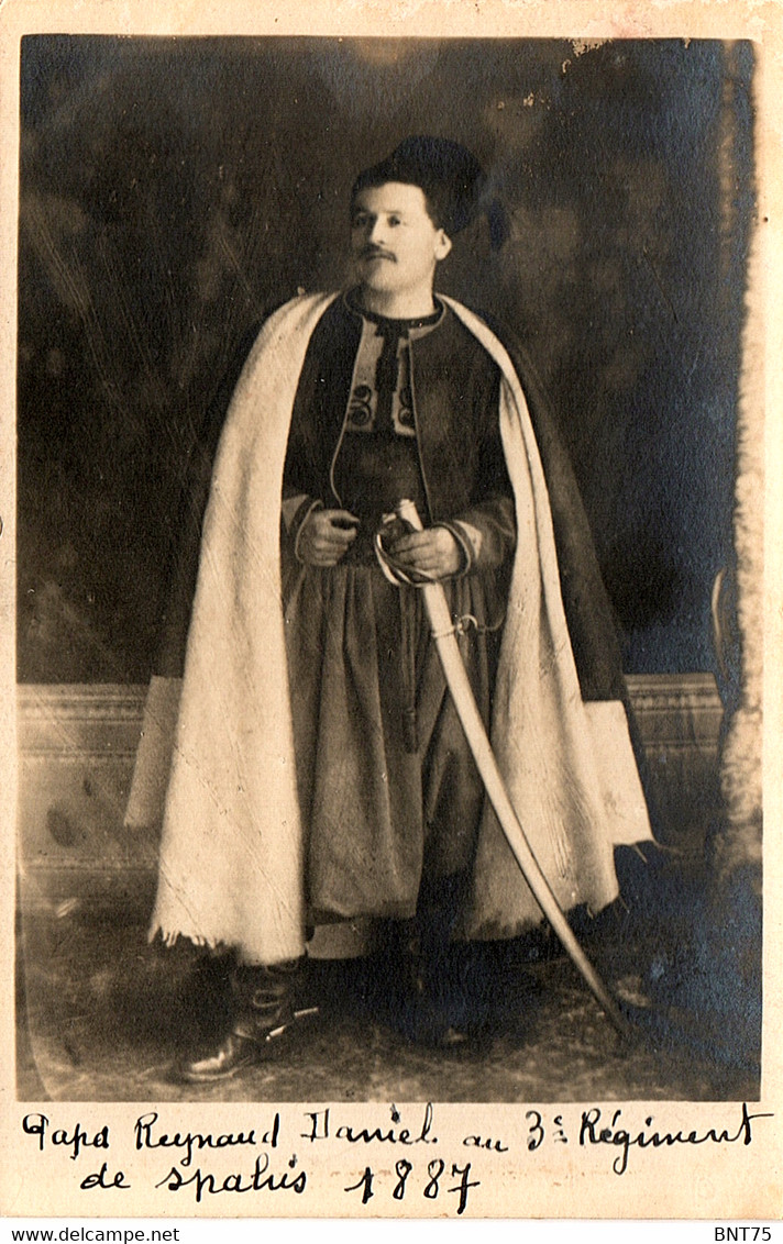 Portrait D'un Cavalier Français Du 3e Régiment De Spahis, 1887 - Reggimenti