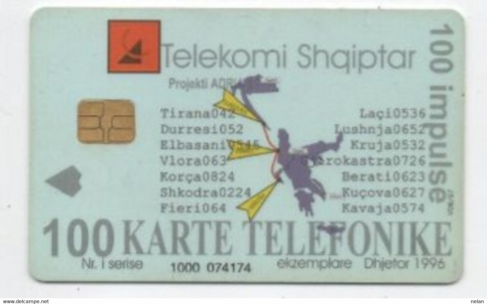 PHONE CARD - TELEKOMI SHQIPTAR - Albania