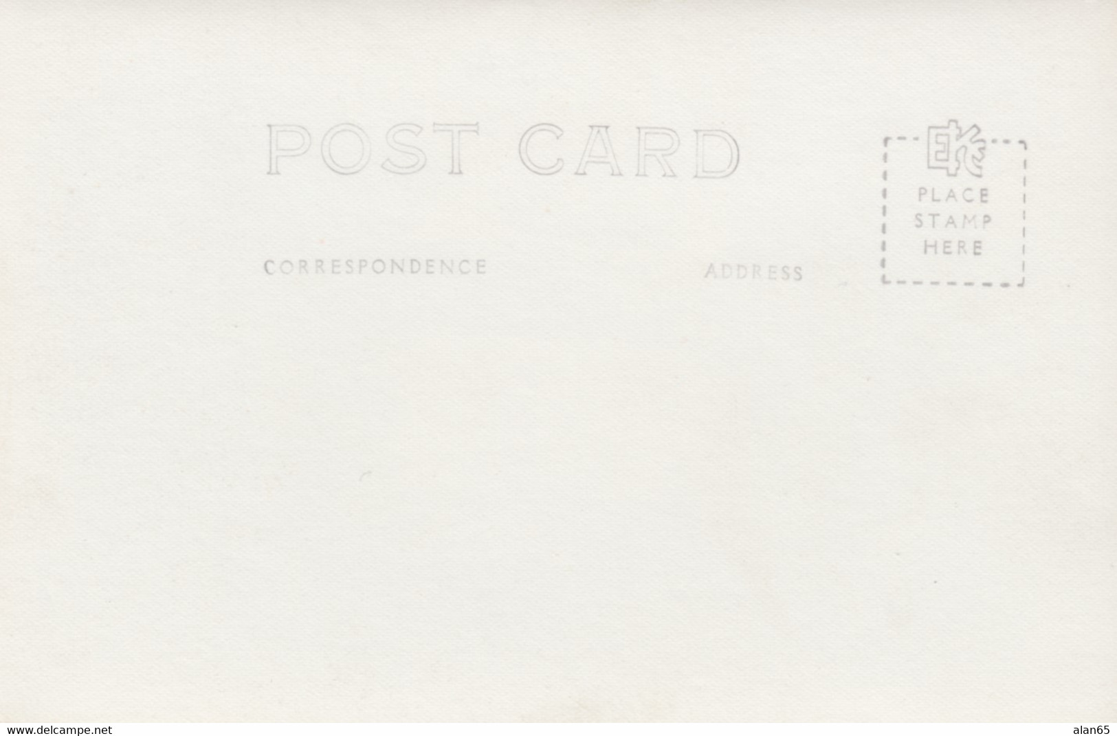 Tacoma Washington, Fort Lewis Entrance Gate, C1940s Vintage Ellis #7310 Real Photo Postcard - Tacoma